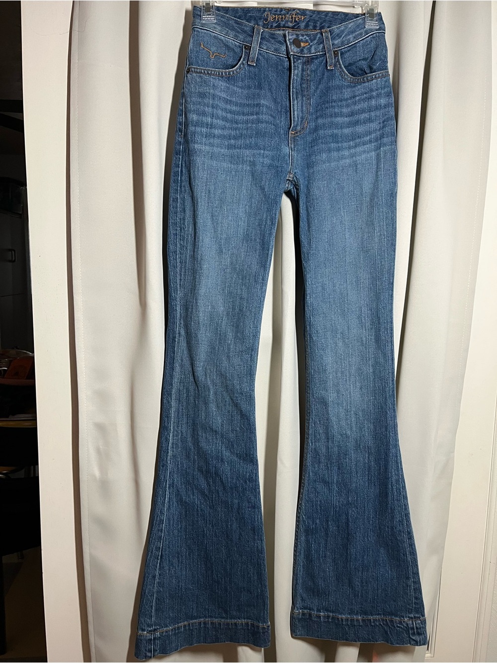 Kimes Ranch Women's Blue Flare Jeans